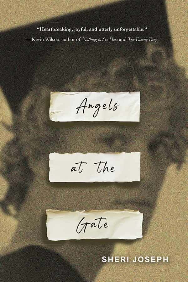 Book Cover, Angels at the Gate by Sheri Joseph. Here to illustrate the book in which this Sheri Joseph interview is about. 